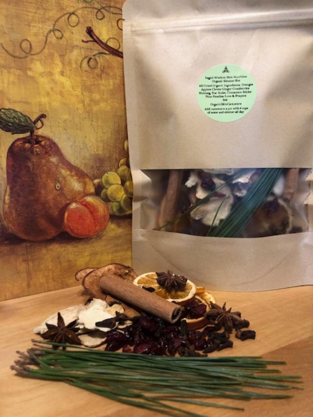 Saged Wisdom Skin Nutrition   Organic Simmer Pot - 5 oz