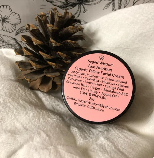 Organic Tallow Facial Cream
